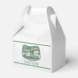 Happy camper, Favour Box, Adventure, National Park Favor Box