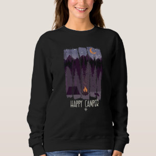 Happy Camper For Summer Camping Sweatshirt