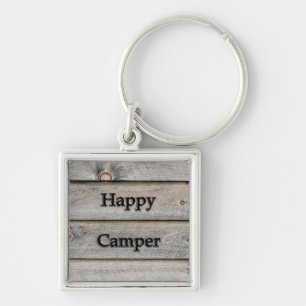Happy Camper Keychain