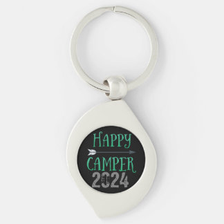 Happy Camper Keychain