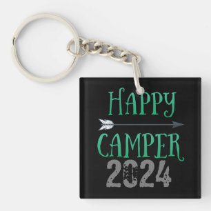 Happy Camper Keychain
