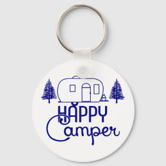 Happy Camper Keychains