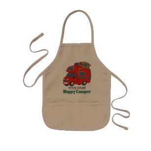 Happy Camper Kids Apron