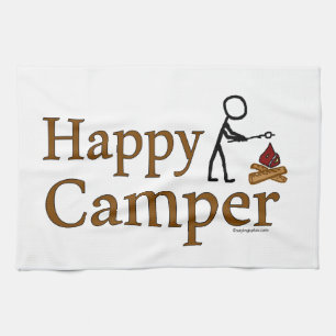 Happy Camper Kitchen Towel