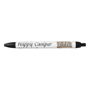 "Happy Camper - Live, Laugh, Camp & Fish" Ink Pens