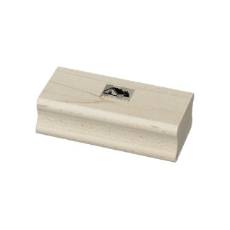 Happy camper live love rubber stamp