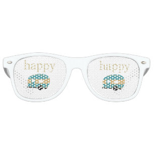 Happy Camper Personnalité Lunettes de soleil rétro