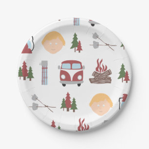 Happy Camper Plates
