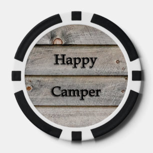 Happy Camper Poker Chips