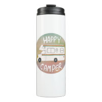 Happy Camper Rainbow RV Sunset Motorhome RVing