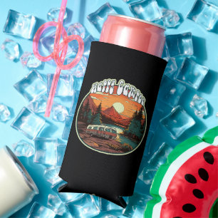 Happy Camper Seltzer Can Cooler