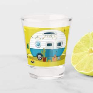 ***HAPPY CAMPER STYLE*** SHOT GLASS