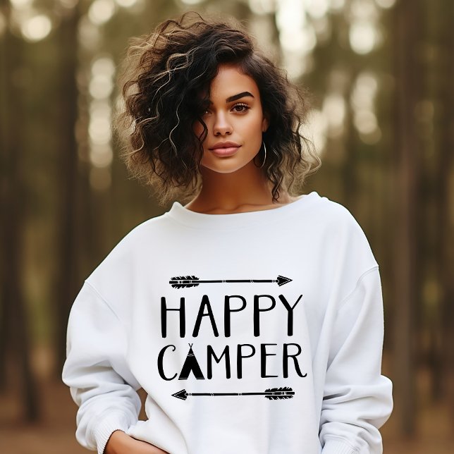 Happy Camper Sweatshirt (Creator Uploaded)
