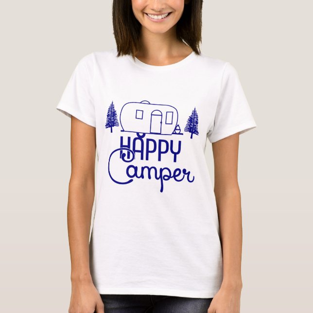 Happy Camper T-Shirt (Front)