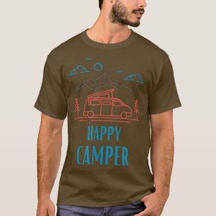 Happy Camper T-shirt T-Shirt