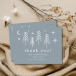 Happy Camper Thank You Postcard<br><div class="desc">Introducing our delightful "Happy Camper" baby shower design, perfect for celebrating the arrival of your little one. This charming design features a whimsical camping theme, complete with an illustrations of trees, moon and stars. Whether you're planning an outdoor-themed baby shower or simply love the camping aesthetic, our "Happy Camper" design...</div>