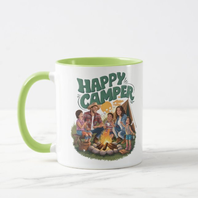 Happy Camper Toddler T-shirt (1) Mug (Left)