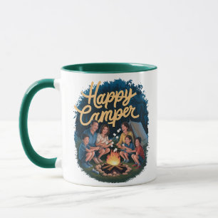 Happy Camper Toddler T-shirt (4) Mug