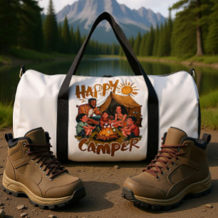 Happy Camper Toddler T-shirt (5) Duffle Bag