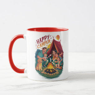 Happy Camper Toddler T-shirt (7) Mug