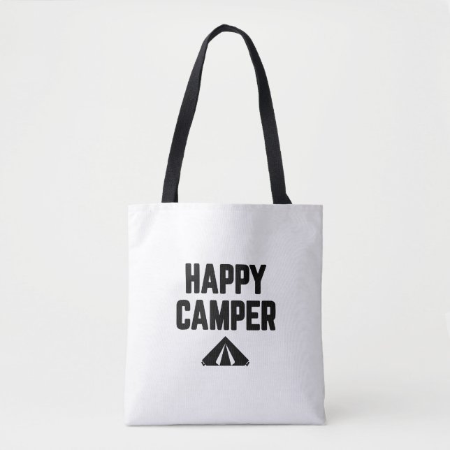 Happy Camper Tote Bag (Front)