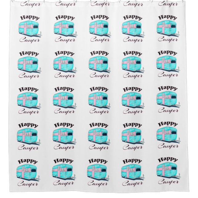 Happy Camper Trailer Camping (Front)