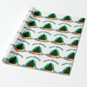 Happy Camper Wrapping Paper