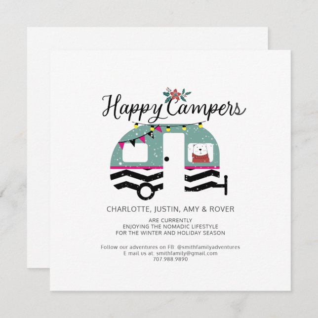 Happy Campers Christmas Moving (Front/Back)
