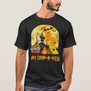 Happy CampOWeen Funny Halloween Camping Camper T-Shirt