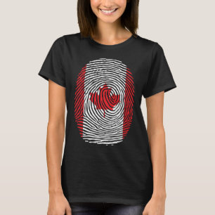 Happy Canada Day Canadian Canada Flag Maple Leaf T-Shirt