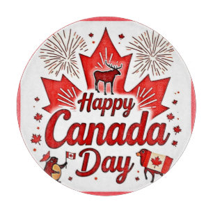 Happy Canada Day! Cutting Board