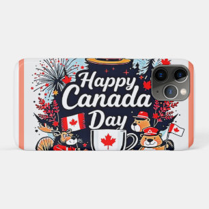 Happy Canada Day Fun iPhone 11 Pro Case