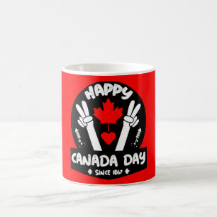 Happy Canada Day July 1 Coffee Mug