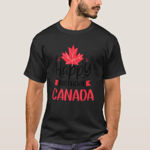 Happy Canada Day  Maple Leaf Canada Day Kids Toddl T-Shirt