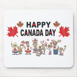 Happy Canada Day Mouse Pad