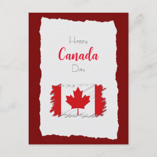 Happy Canada Day Postcard