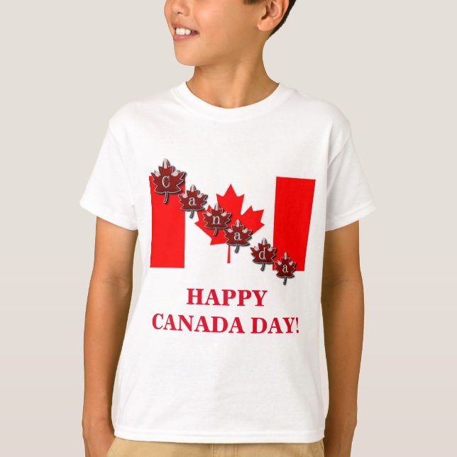 HAPPY CANADA DAY! T-Shirt (Front)