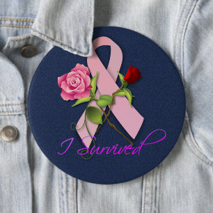 Happy Cancer-versary Pinback Button