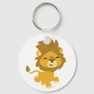 Happy Cartoon Lion keychain