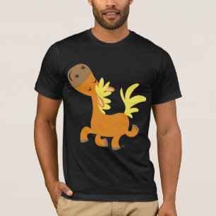 Happy Cartoon Pony T-shirt