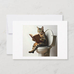 Happy Cat: Cute Kitten Design for Cat Lovers Thank You Card