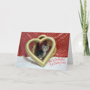 Happy Cat Daddy's Day - Father's Day Card