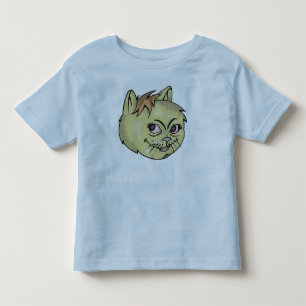 Happy Cat Face Toddler T-shirt
