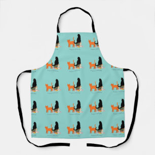 Happy Cat Lady Apron