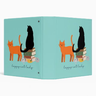 Happy Cat Lady Binder