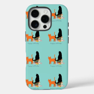   Happy Cat Lady iPhone 16 Pro Case