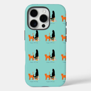 Happy Cat Lady iPhone 16 Pro Case