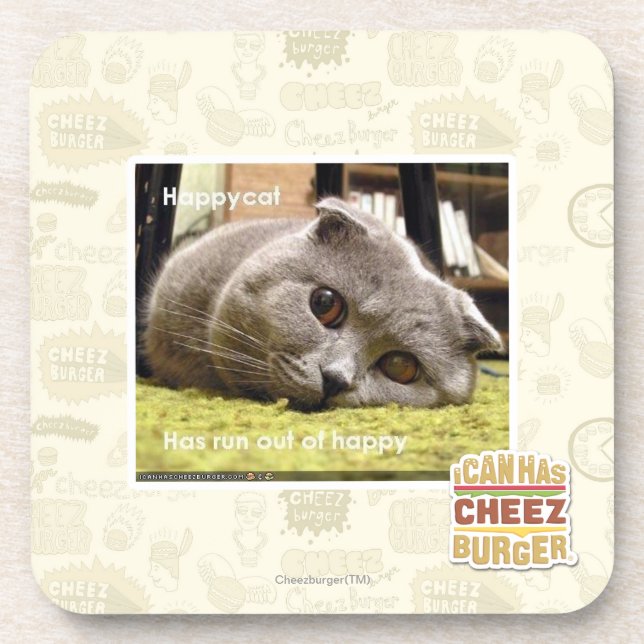 Happy cat, out of happy coaster (Front)