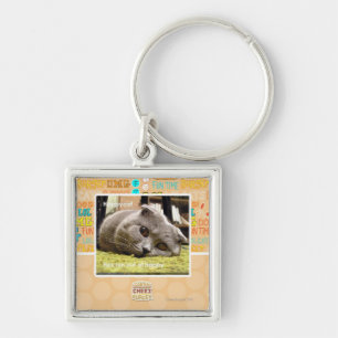 Happy cat, out of happy keychain
