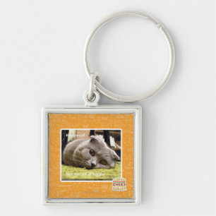 Happy cat, out of happy keychain
